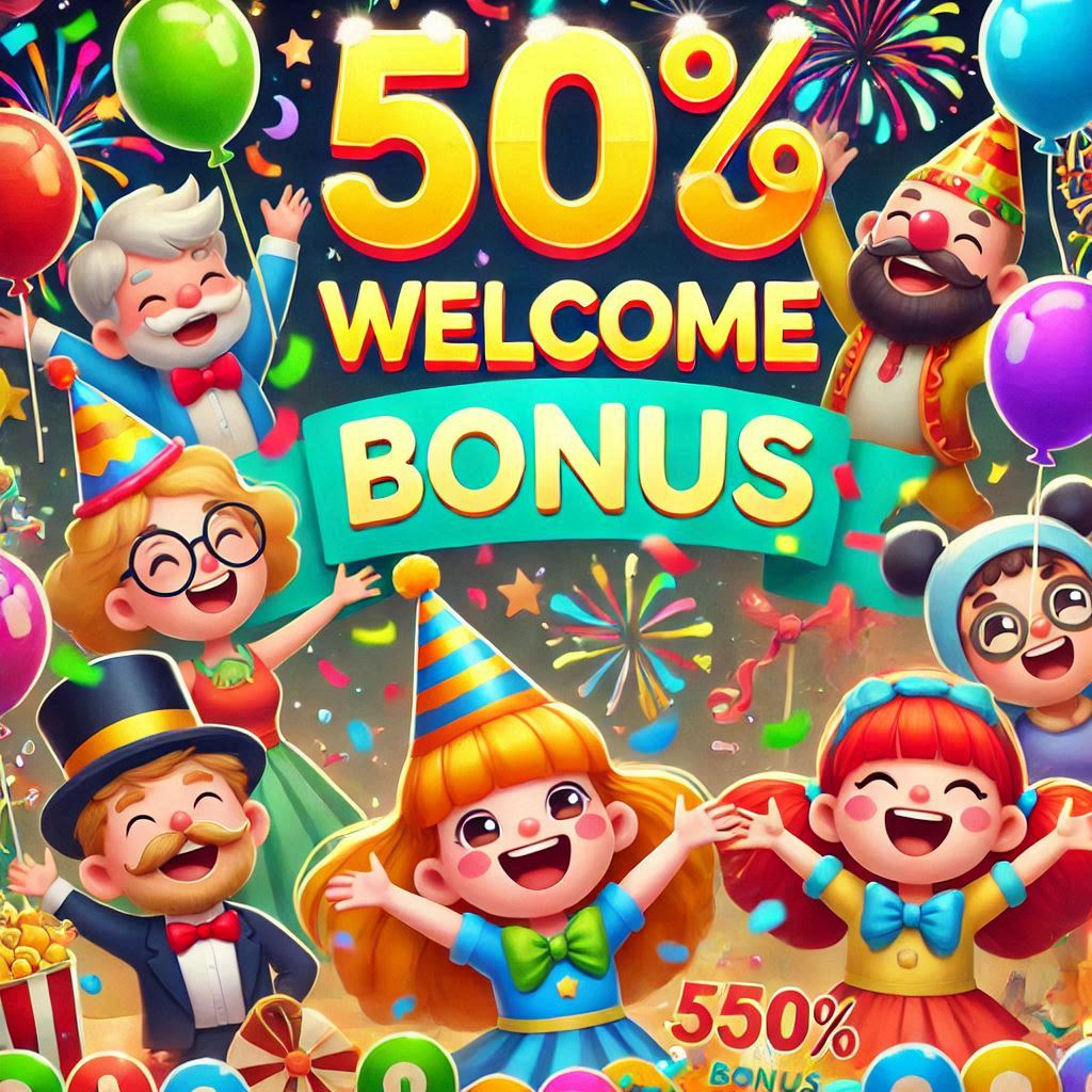 50% Welcome Bonus