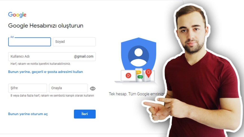 Betreward üyelik oluştur