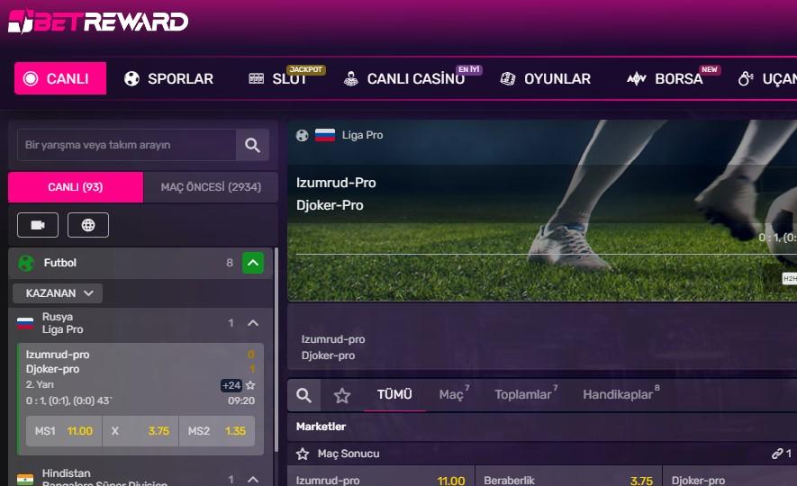 Betreward yeni adres